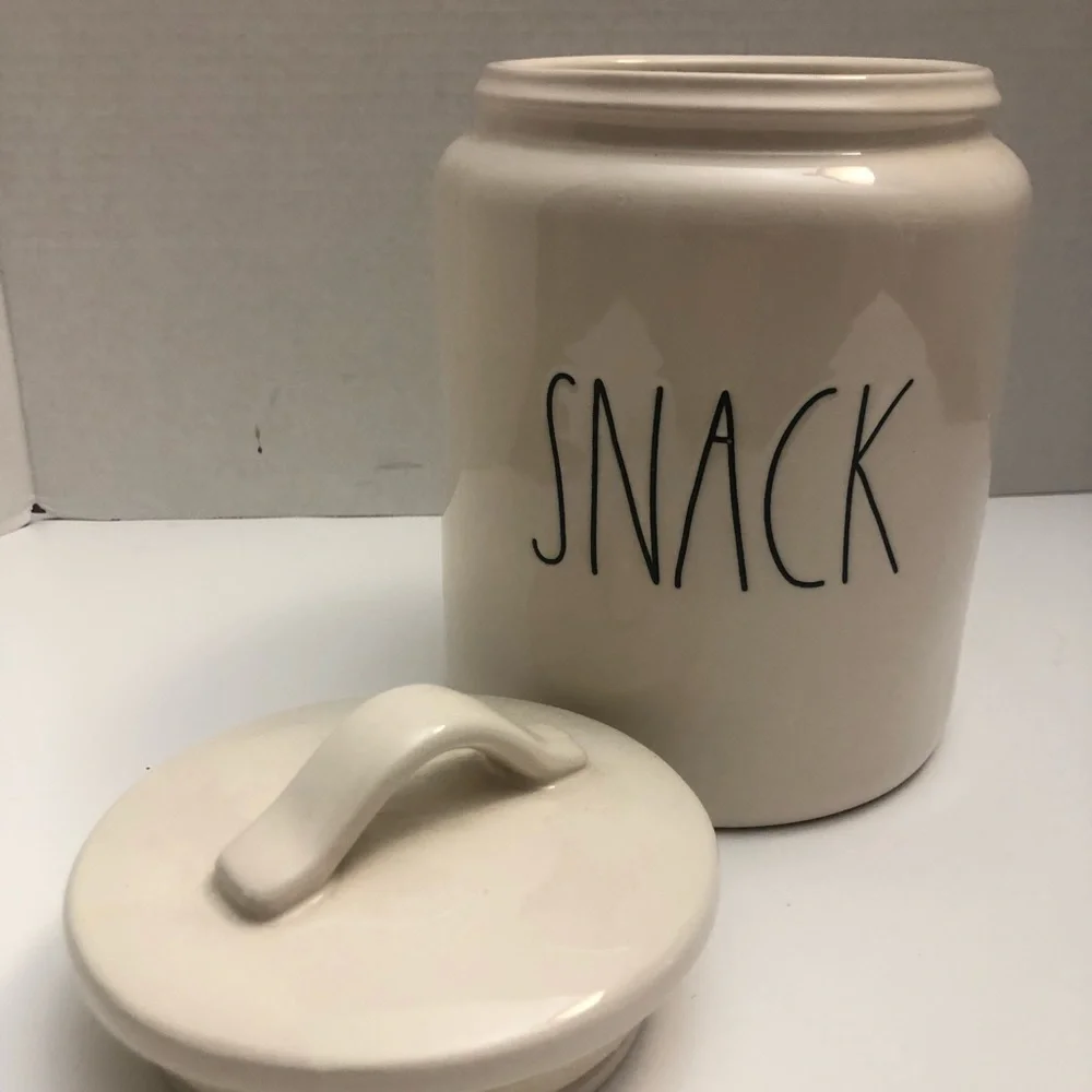 Rae Dunn SNACK Canister